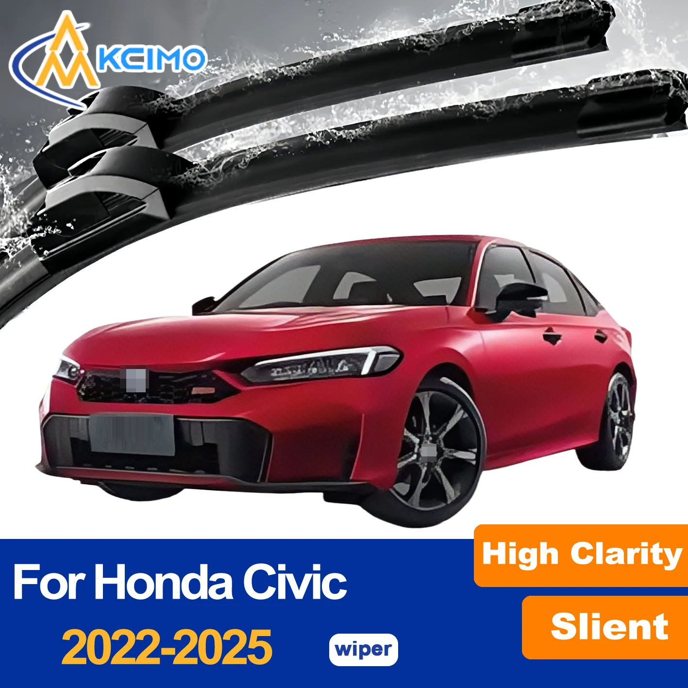 

2PCS/Set Front Windshield Wiper Blades For Honda Civic 11 FE1/FE2/FE4 (sedan) FL1/FL2/FL4 (hatchback) FL5 (Type R) 2022-2025