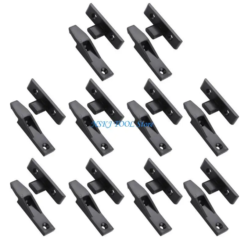 

L8RC 10Pcs Kitchen Cabinet Panel Plinth Fasteners Furniture Board Connector