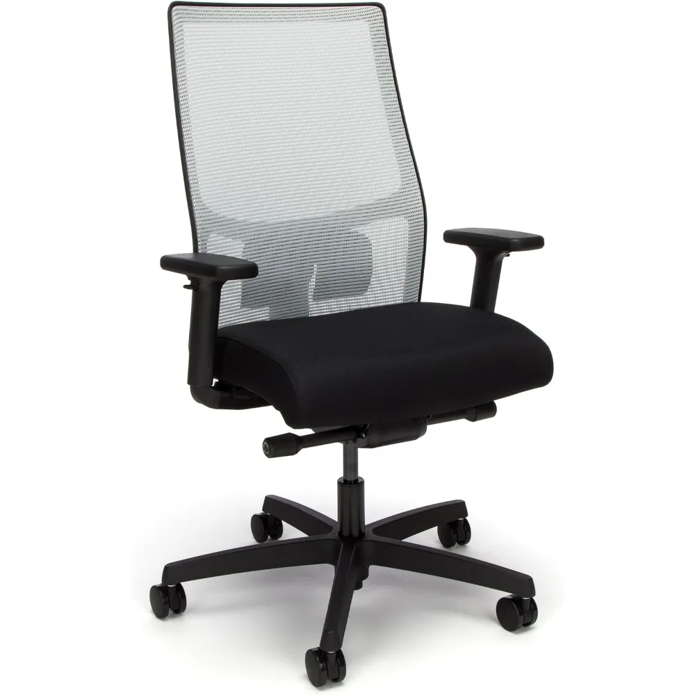 2.0 Ergonomic Office Chair - Tilt Recline, Swivel Wheels, Comfortable for Long Hours in Home Office & Task Work