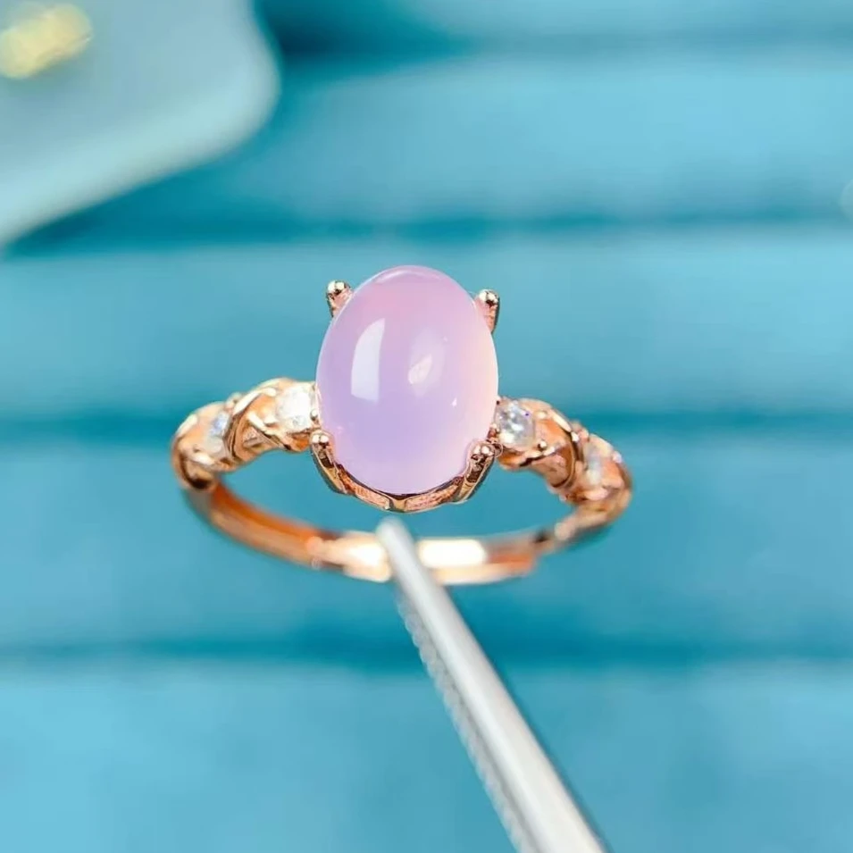 

Серебряное кольцо 925 пробы с кабошоном из аметиста 7мм*9мм, 2 карата, натуральный аметист, ювелирное изделие с сертификатом, подлинное серебряное украшение с кристаллами