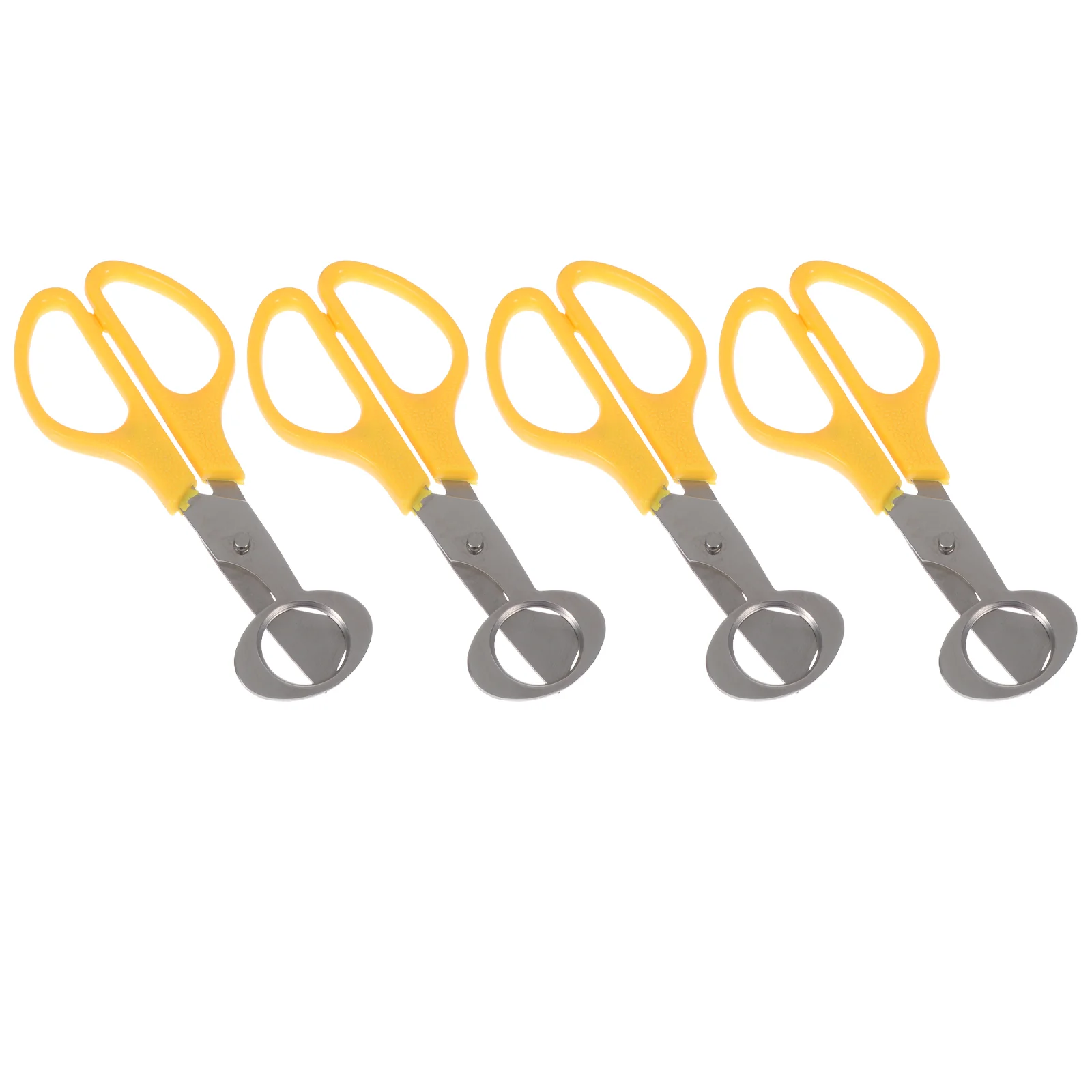 

4 Pcs Quail Egg Scissors Baked Eggs for Kitchen Shell Separator Household Practical Small Apparatus