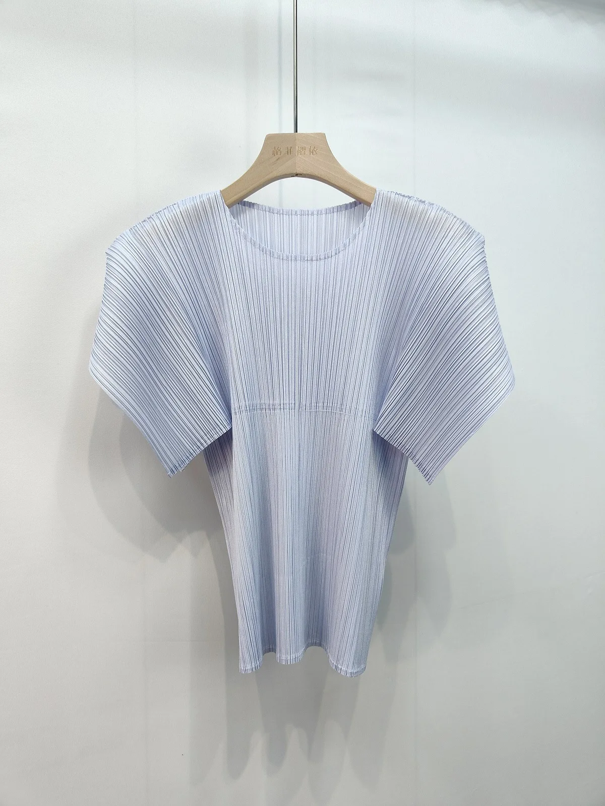 ミヤケプリーツファッションセット2025新作ハイエンドOネック多用途Tシャツ無地ルーズカジュアルストレートパンツツーピースセット