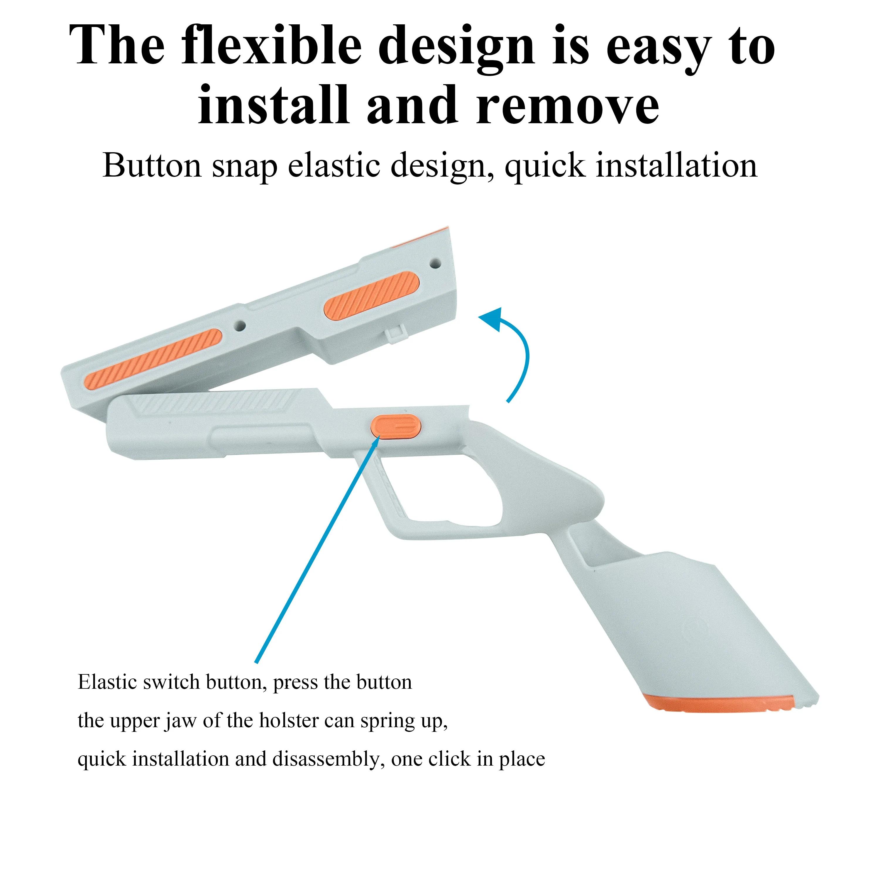 مقبض تمديد تنس الطاولة لمسدس ميتا كويست 3 ، تحسين تجربة الألعاب VR ، السيطرة على وحدة التحكم ، ملحقات التعديل التحديثي