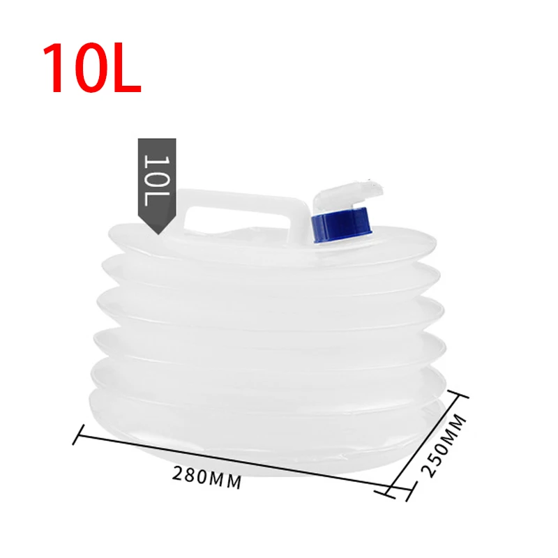 

Объем 10 л, складной портативный контейнер для воды, чайник большой емкости, без протечек, оборудование для сада и кемпинга