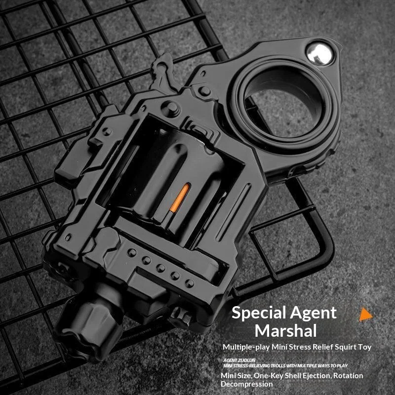 alloy-agent-model-gun-folding-ejecting-launc-hable-edc-fidget-toy-stress-relief-decompression-push-card-toy-for-adult