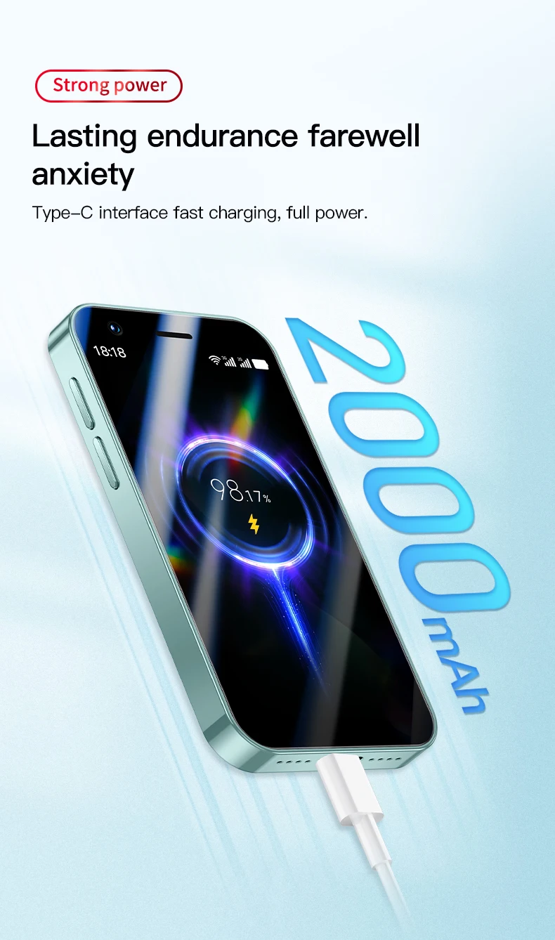 F8 Pro Max SOYES 3G Mini Smartphone 3.0inch IPS MTK 1GB RAM 16GB ROM Dual SIM Bluetooth WIFI Type-C WCDMA Android Mobile Phone