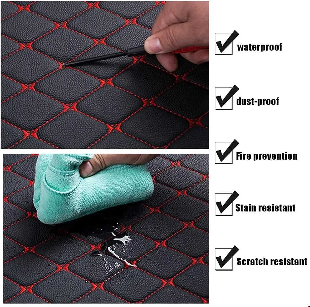 الحصير سيارة مخصصة لتويوتا BZ4X BZ3 السيارات السجاد بو الجلود مقاوم للماء Coche ملحقاتها بطانات الأرضية