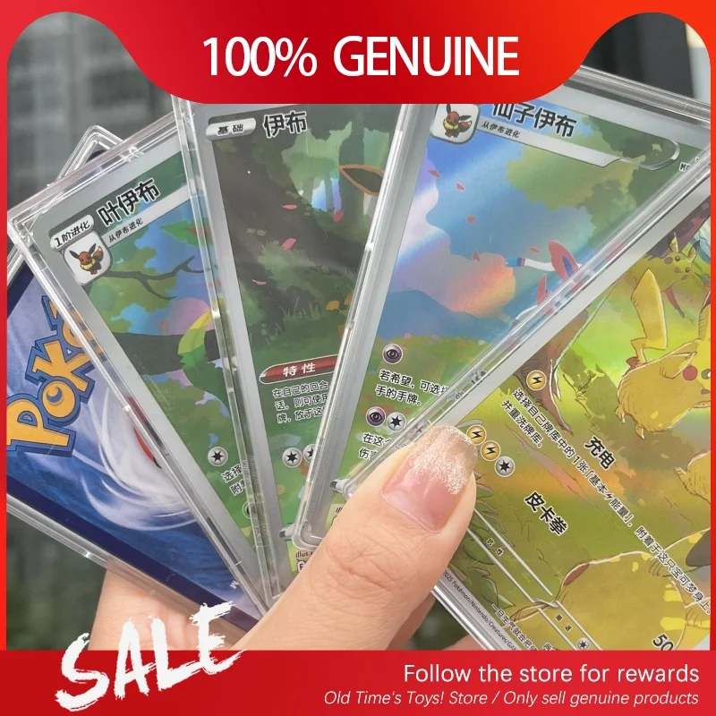 

Original Gem Pack Vol 2 Cards Ptcg Eevee Album Bag Box Sylveon Trading Ptcg Cards Second Round Collection Swap Card Game Gifts