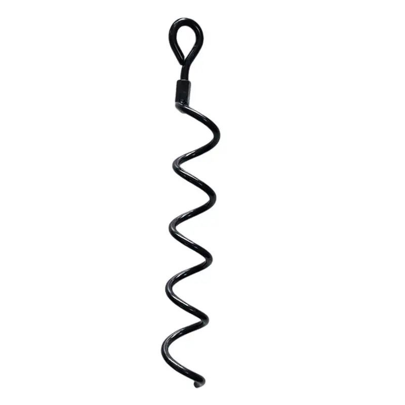 

Spiral Ground Anchor Heavy Duty Anchor Tent Stake 15.16 Inch Screw In Ground Anchors For Trampoline Camping Tent Canopy Carport