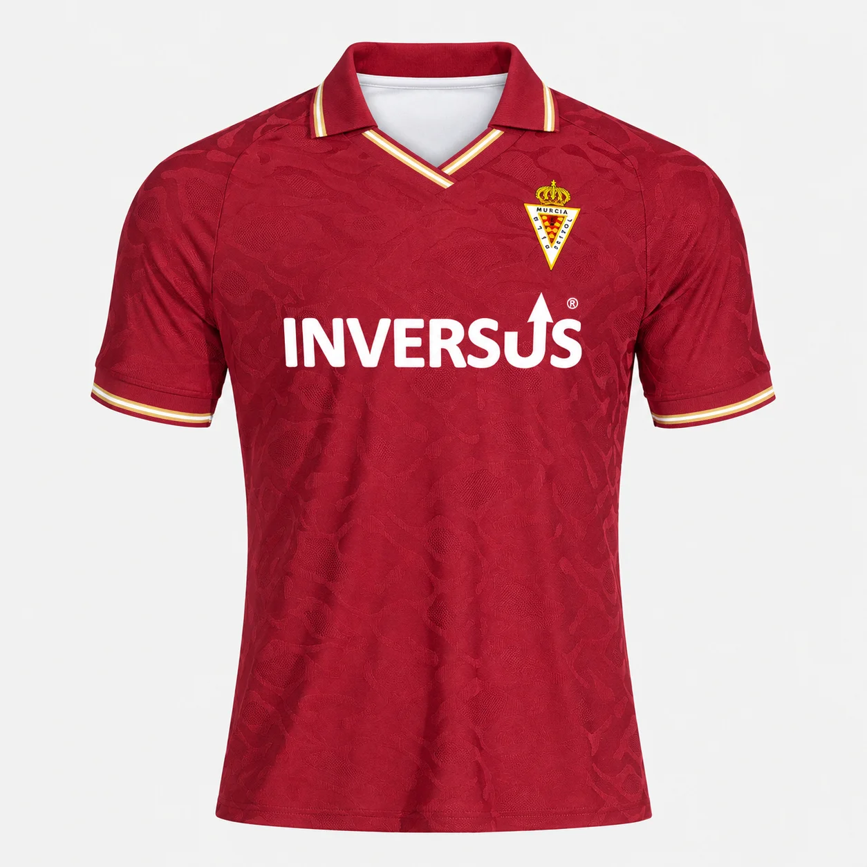 Men's Retro Soccer Jersey Red Black White Football Shirt Short Sleeve V Neck Sports Training Top Breathable Quick Dry Tee