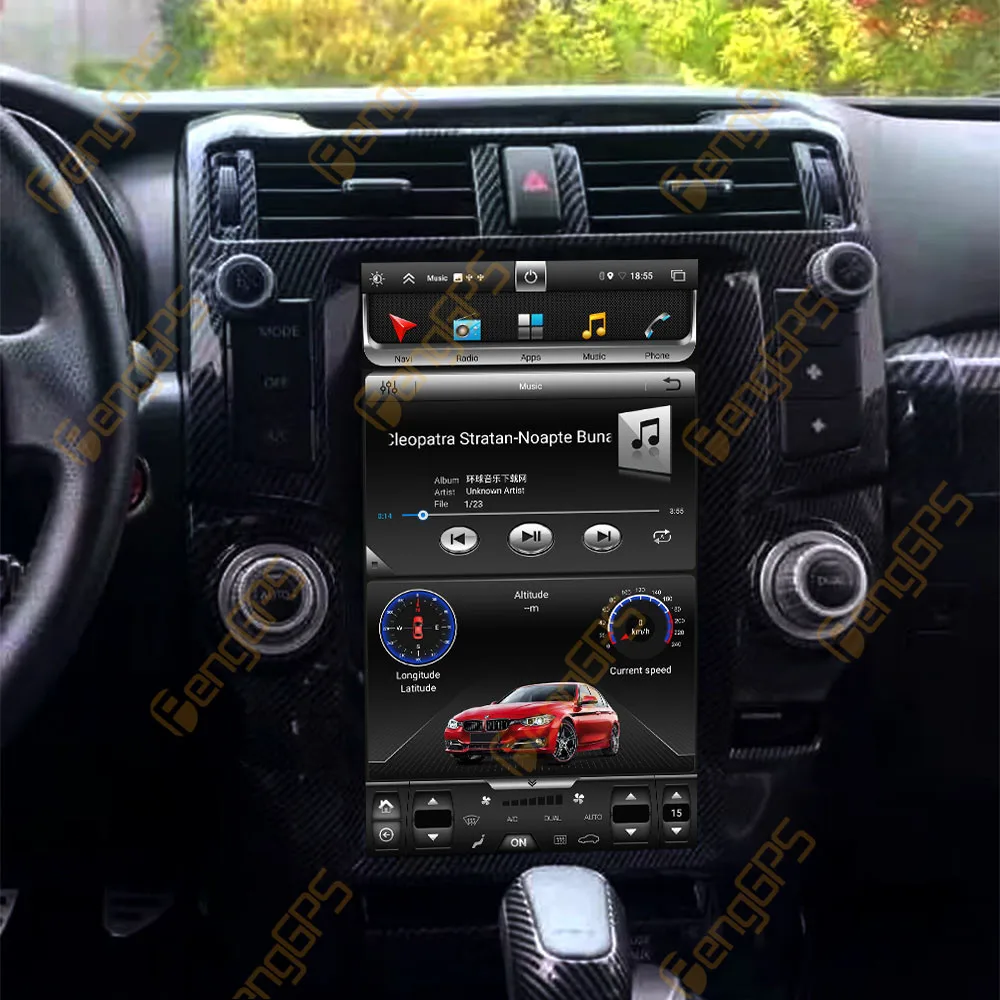 Android 10 For Toyota 4runner 2009 - 2019 Radio Touch Screen Car Multimedia Player Stereo Gps Navi Head Unit Autoradio