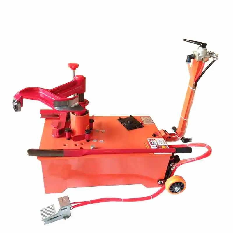 Manual Pneumatic Automobile Vacuum Tire Changer Truck Tractor Bulldozer Tire Changer  Mobile Tire Repair Tool