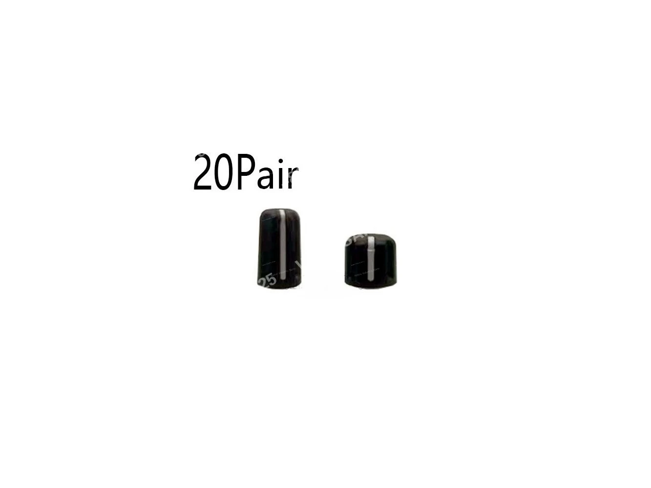 20 pares de perillas de volumen y perillas selectoras de canales para radios DP4400, DP4401, DP4600, DP4801, DGP5550, DGP8550, GP328D, GP338D+ y accesorios.
