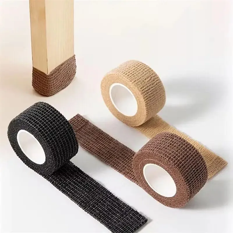 4pcs Non-Slip Furniture Leg Protectors Chair Leg Socks Noise-Reducing Floor Pads for Hardwood Desk Chairs Leg Tape Protectors