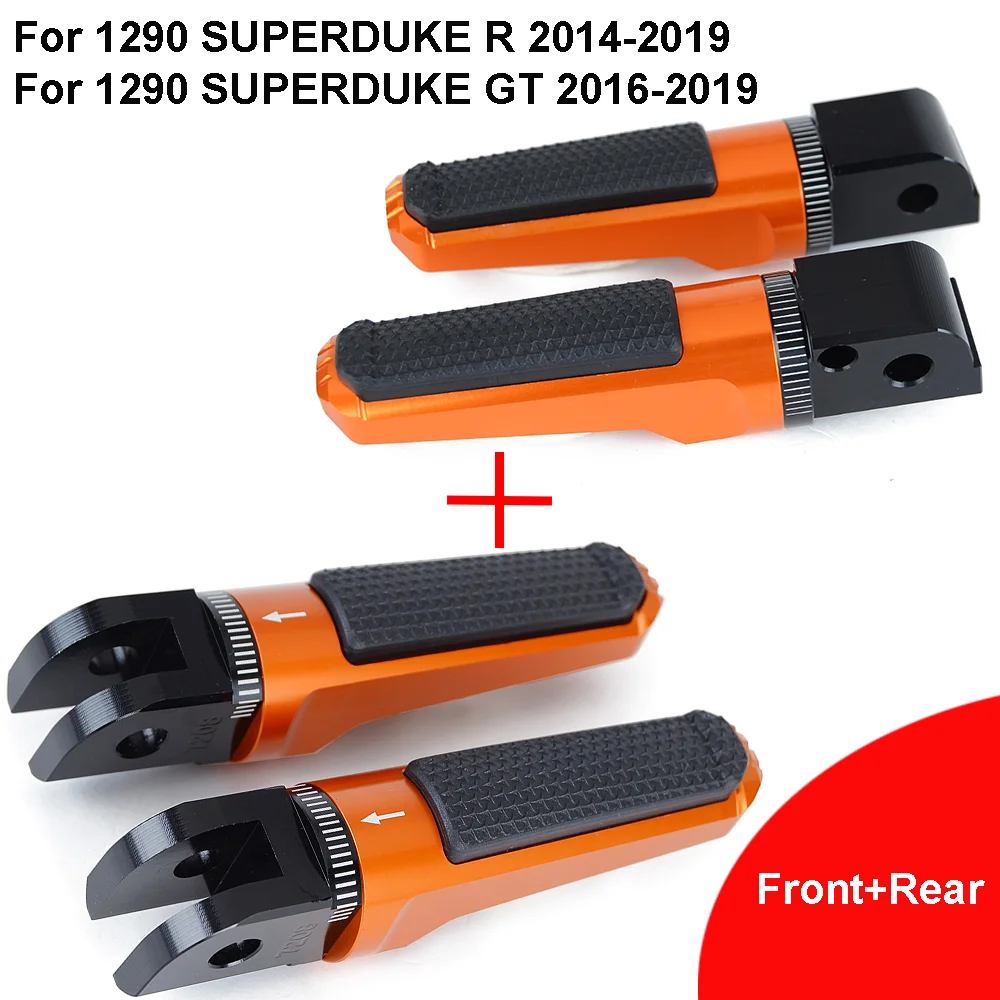 Motorfiets Verstelbare Achteren Geplaatste Voetsteun Voor K-TM 1290 Super Duke Superduke R 2014-2016 2017 2018 2019 2020 2021 2022 2023 2024 - afbeelding 1