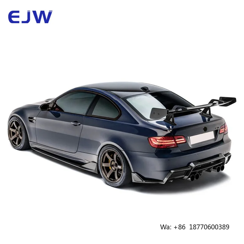 For BMW E92 M3 Dedicated Carbon Fiber Rear Wing Car High-quality Dedicated High Bracket Carbon Fiber Trunk Spoiler 09-13 view 2