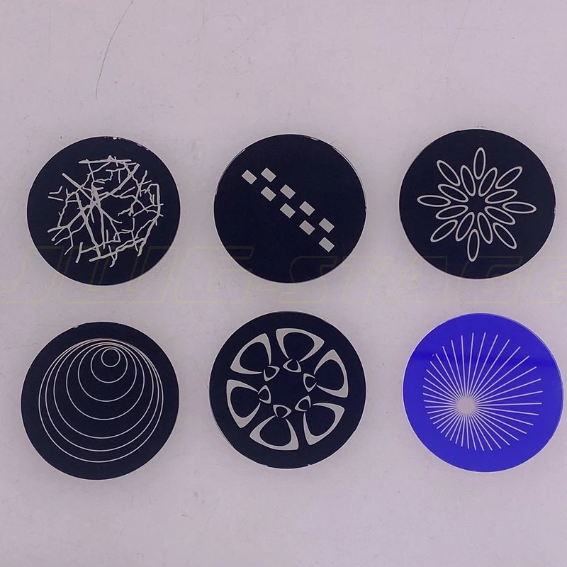 

1 set 37mm*1mm Customized Glass Gobo For 330w350w380w Professional Stage Beam Spot Moving Head Light