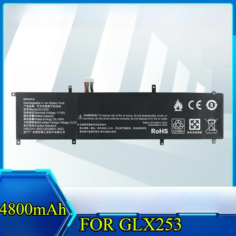 

Новая внутренняя батарея емкостью 4800 мАч ДЛЯ литий-полимера премиум-класса GLX253 с интеллектуальным управлением мощностью и быстрой зарядкой 45 Вт