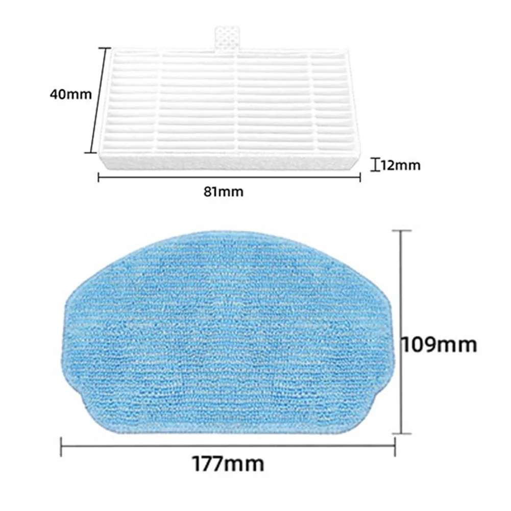 Sostituzione del filtro in tessuto Mop per MAMNV BR150/BR151 ZCWA BR150/BR151 ONSON BR150/BR151 GTTVO BR150/BR151 Robot aspirapolvere