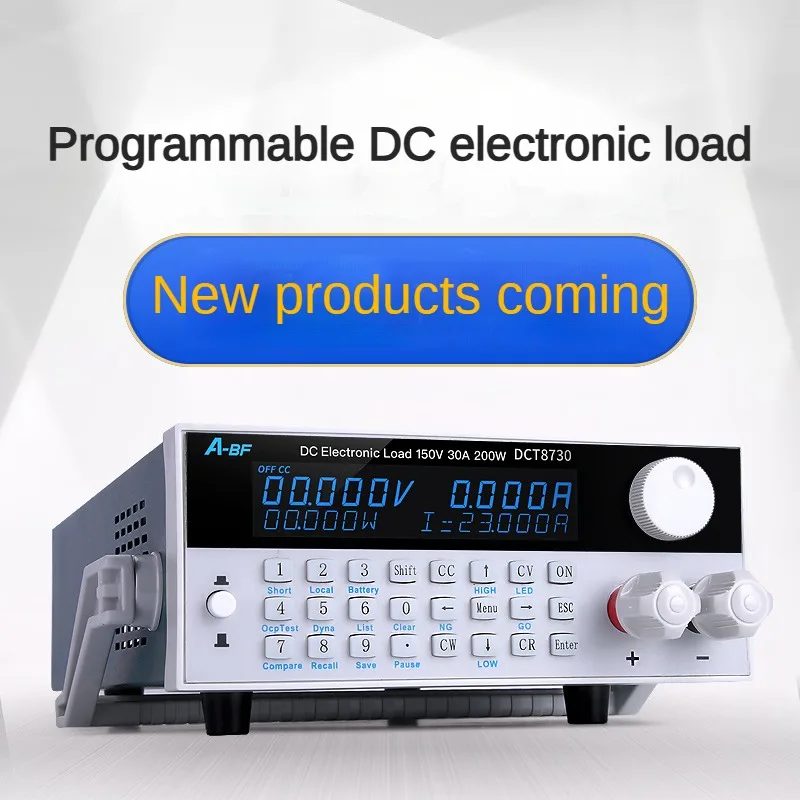 A-BF DC Programmable Electronic Load Meter High-precision Battery Tester Capacity Internal Resistance Load Test 200W/300W/400W