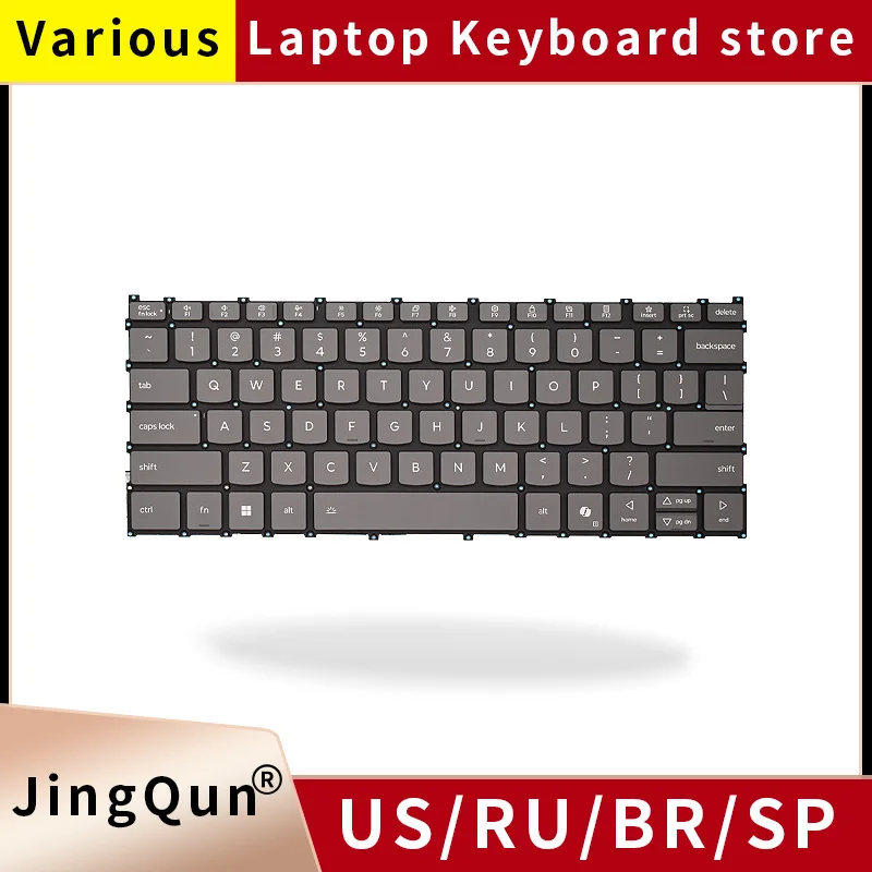 

Replacement US/RU Laptop Keyboard For LENOVO IdeaPad Slim 5 14IRH10 AHP10 XIAOXIN 14cIRH10R 14 IRU10 IRH10R Layout Backlit