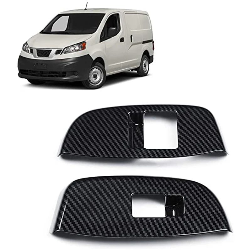 Car Interior Door Handle Armrest Window Switch Panel Cover Trim Accessory for Nissan NV200 Evalia 2010 - 2018