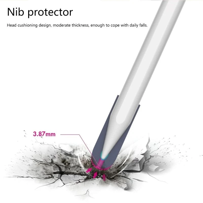

Ergonomic Silicone Shell Styluses Protector Suitable for Touch Pencil Nib Housing Provide Comfort and Scratch Resistance