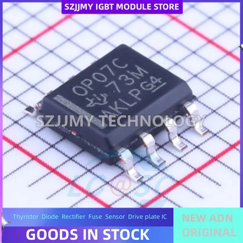 OP07CDR OP07CD OP07C SOIC-8 100PCS/LOT NEW ORIGINAL MICROCONTROLLER