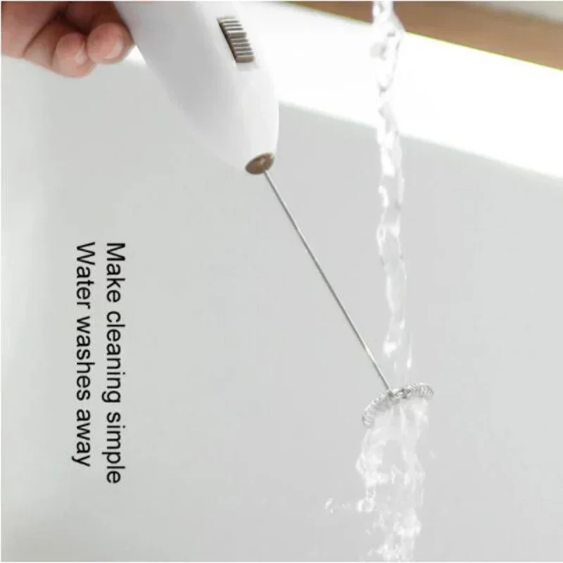 Электрический кухонный миксер-венчик для дома, ручной мини-збивалка для яиц, кухонный блендер, кофе, молоко, чай, взбивание крема, перемешивание чая Боба