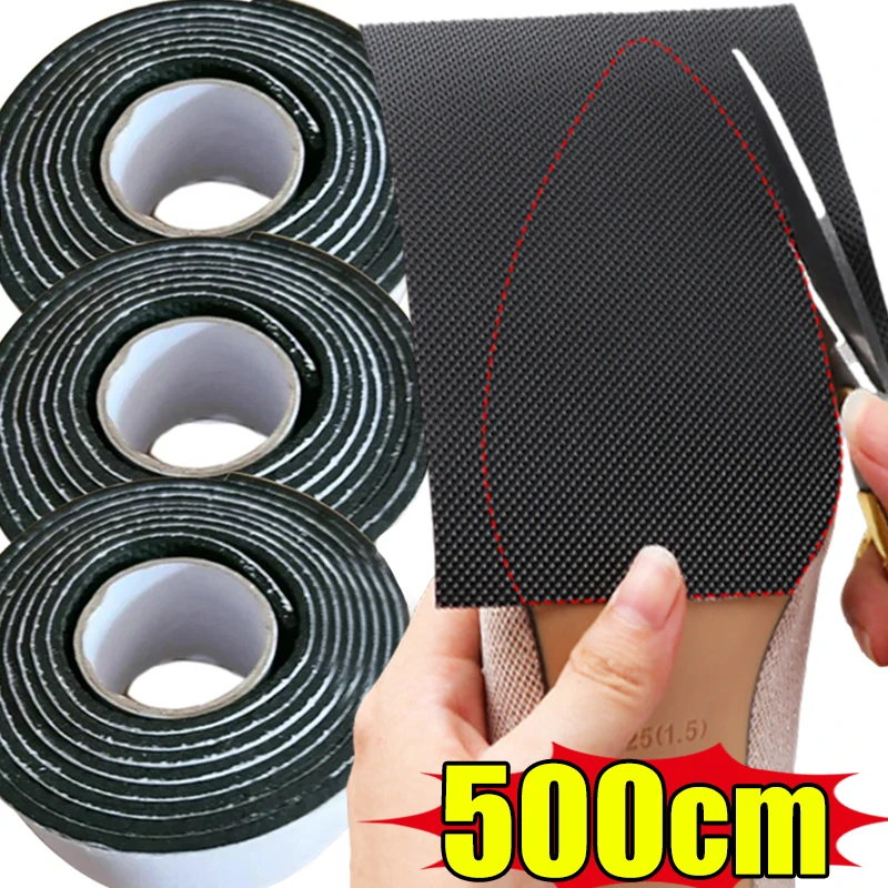 500cm Non-Slip Shoes Stickers No-adhesive High Heel Sticker Anti-Slip Heel Sole Protectors Long Lasting Shoes Care Pads Cushion