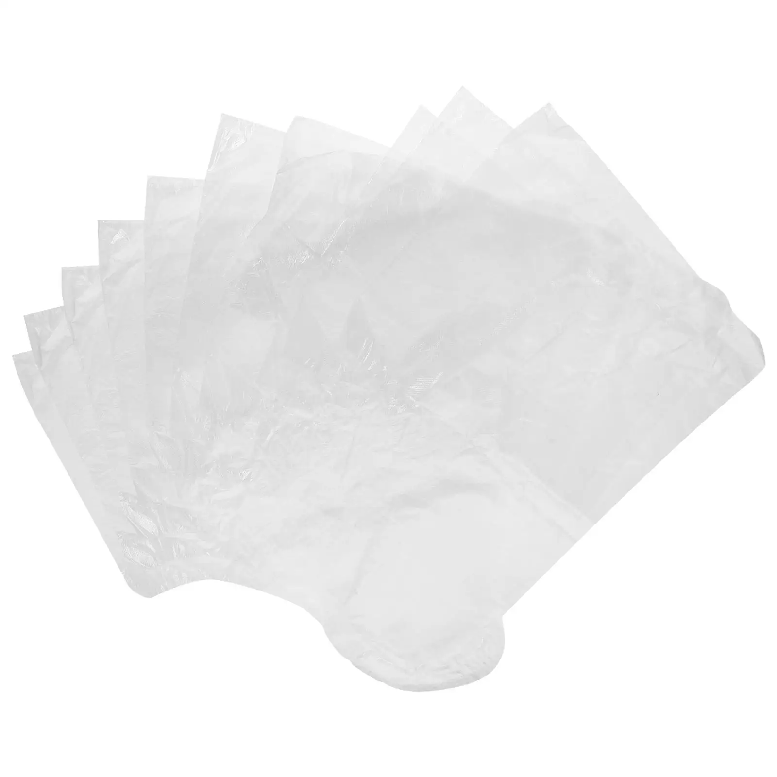 

200 Pcs Disposable Foot Covers Transparent PE Material No Odor Ideal for Salon SPA Plastic Socks Foot Liners