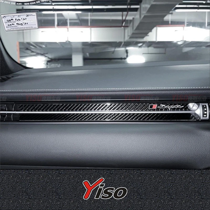 uitable for Supra A90 Modified encirclement Carbon fiber Supra A90 Strip for air outlet