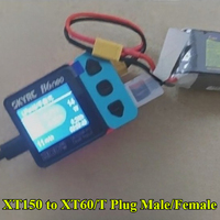 XT150 to XT60/T Plug Male Female Connector Battery/ESC/Charger Connect Adapter Cable 12AWG 10cm Transfer Wire for RC Drone