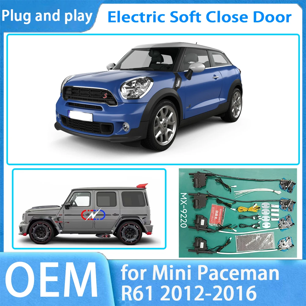 

for Mini Paceman R61 2012-2016 OEM Car Soft Close Door System Automatic Electric Auto Pull Power Latch Power Closing Quiet