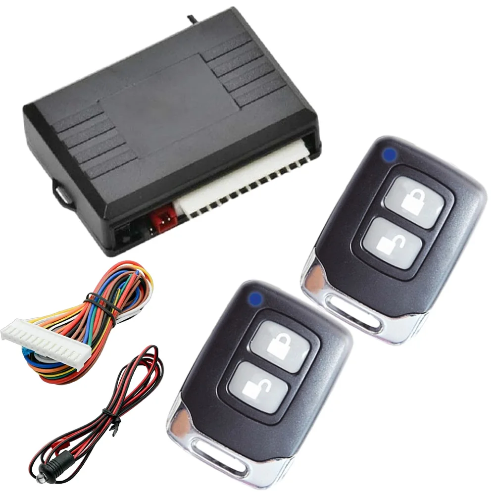 Automobile Car Remote Central Kit Universal Lock UnlocK Keyless Entry System Power Central Locking with Remote Control 1 Sets
