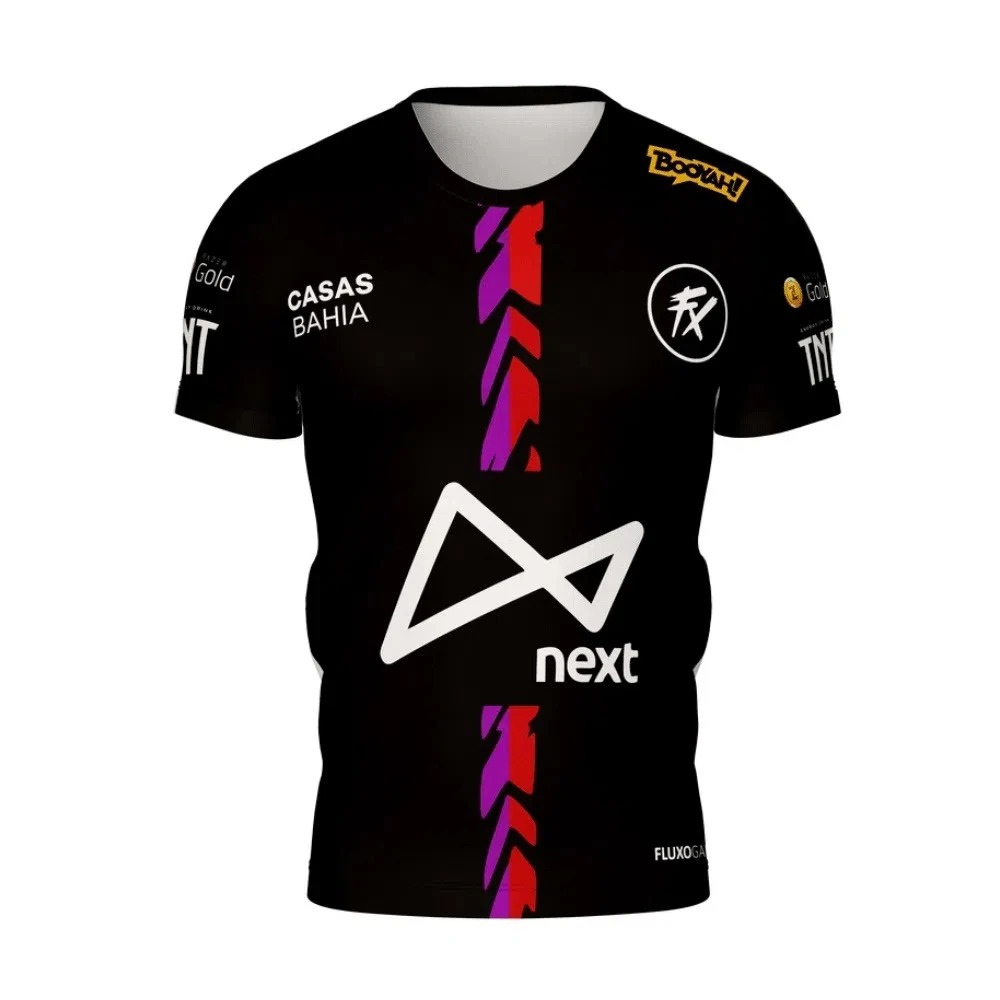 

Jersey Uniforme Fluxo Esports Branco Manto da Fluxo Away customized id