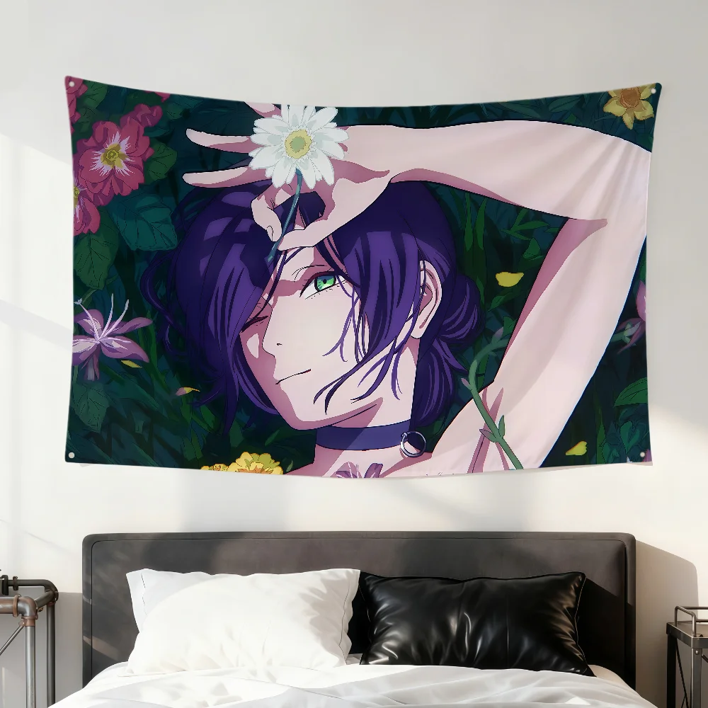 anime c-Chainsaw Man The Movie Reze Arc flag For Room Dorm Camping Party hogar Garage Living room bedside wall Decor Banner gift