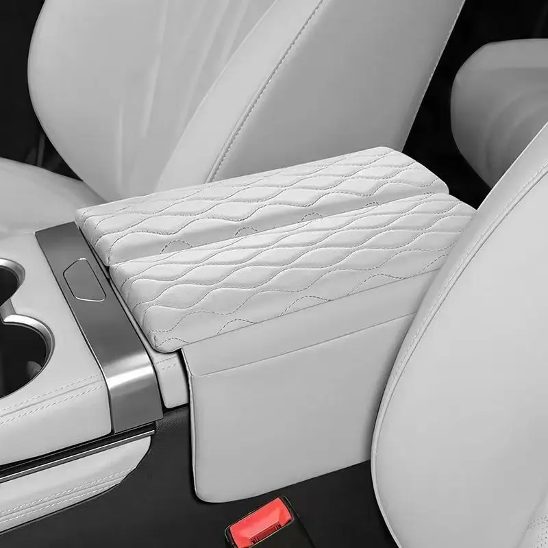 For 2026 Jetour X70 Plus Auto Central Armrest Box Height Increase Cushion Protective Sleeve Storage Bag Car Interior Supplies