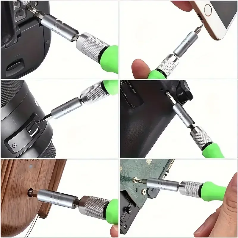 Magnetic Screwdriver Kit: 32-in-1 Screwdriver Set Precision Mini Magnetic Screwdriver Bits Kit Phone Mobile IPad Camera Maintena