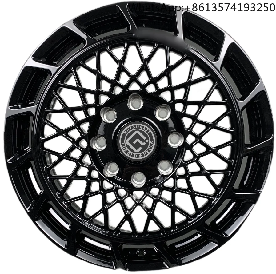 

For Factory Direct Custom Forged Wheels Size 20 Inch Pcd 8x165.1 Sport Wheels Glossy Black Right-handed Passenger Car Wheels