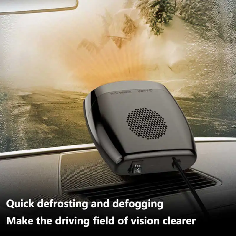 

Новый автомобильный электрический обогреватель, зимний автомобильный вентилятор, портативный обогреватель, обогреватель, вентилятор 200 Вт, сушилка, лобовое стекло 2026