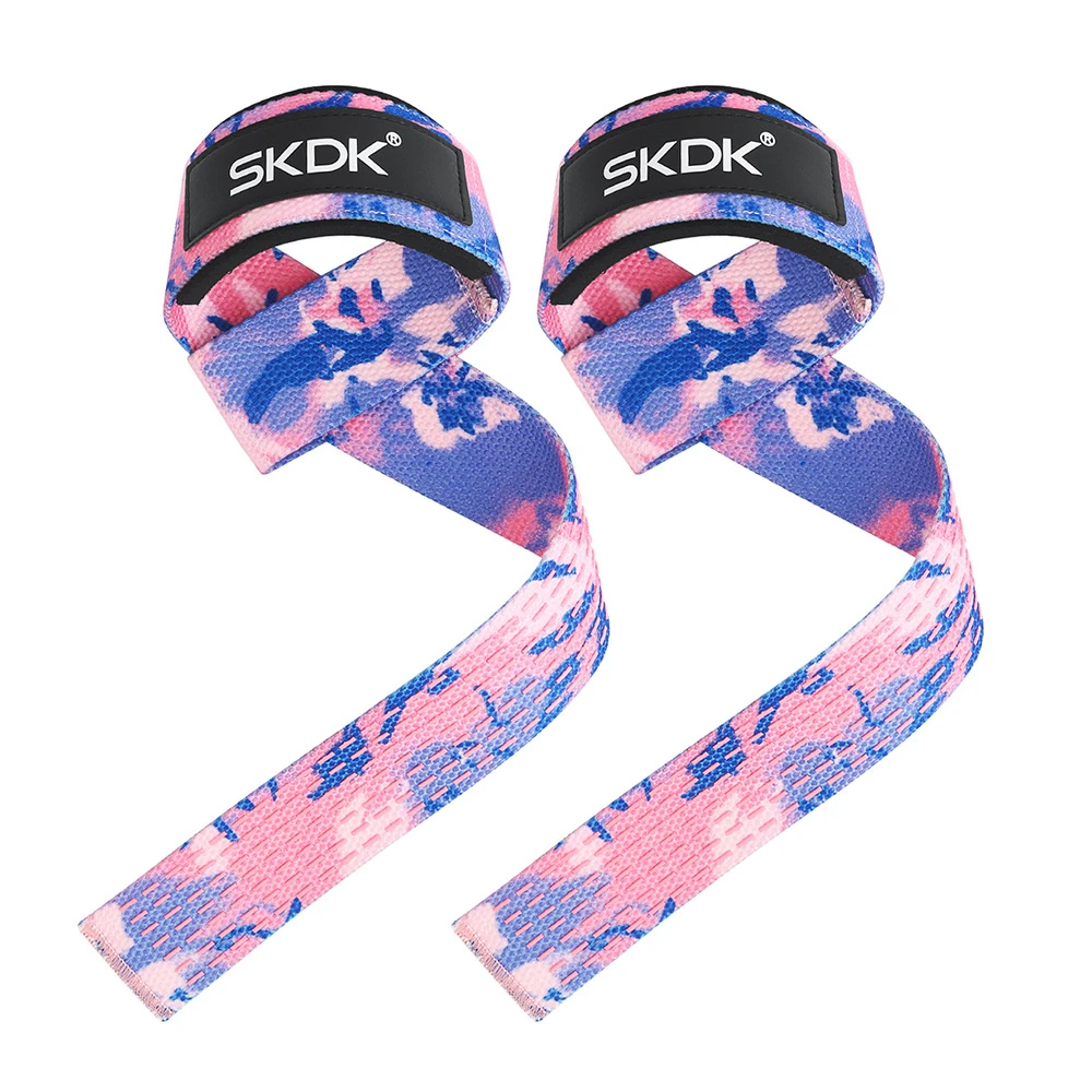 2Pcs Gewichtheben Handgelenk Riemen Kraft Training Einstellbare Nicht-slip Gym Fitness Hebe Strap Handgelenk Unterstützung Sport Grip Band – Detail 14