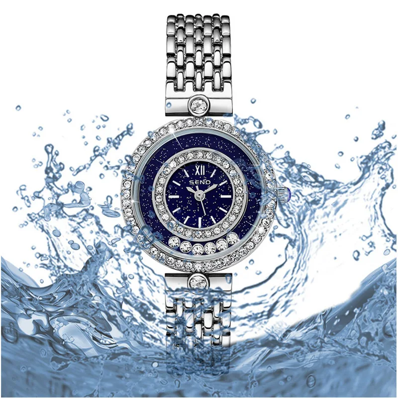 2026 Spring European and American Fashion Luxury Gypsy Light Luxury Women's Quartz Watch Steel Belt Waterproof Watch