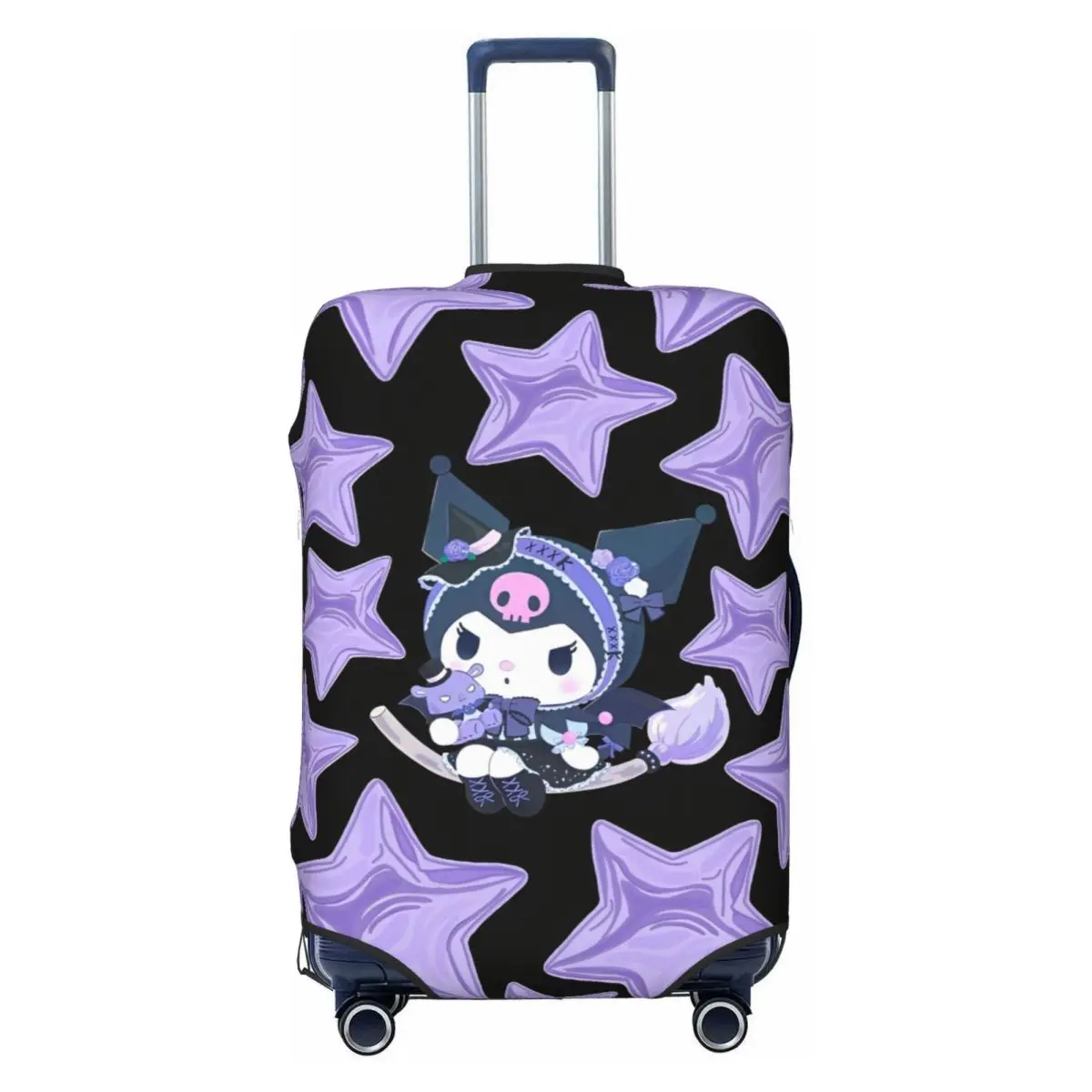 

New Kuromi Print Suitcase Cover Business Holiday Useful Luggage Case Protection