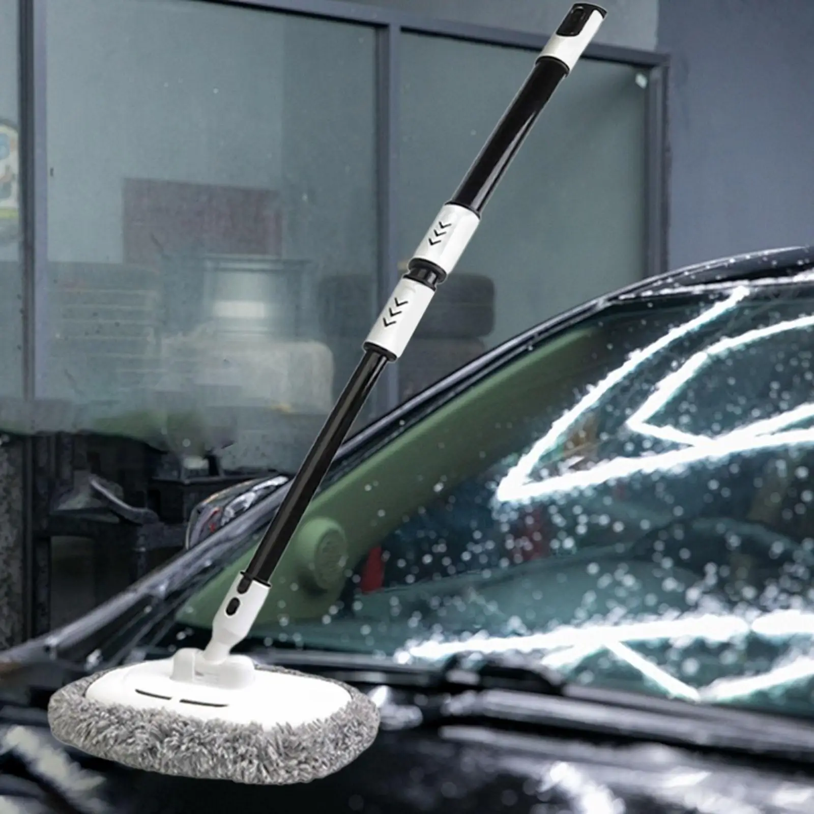 

Car Wash Brush Cleaning Brush with Long Handle Cleaning Mop for Cars RV Household