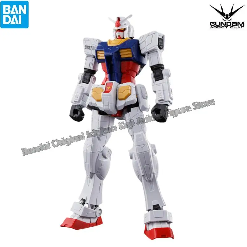 

В наличии Модель Куклы Bandai Совершенно новая в штучной упаковке Gundam Eg Rx 78F00E Оригинальные персонажи аниме Коллекционная статуя Оригинальный гаражный комплект