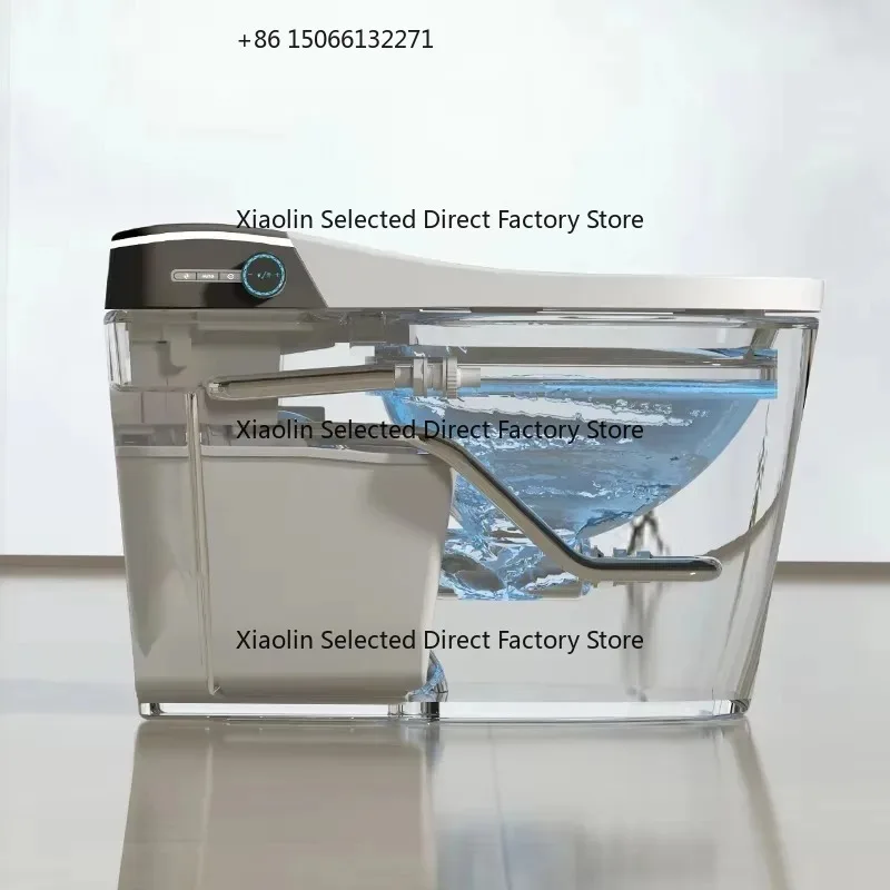 UV Electric Toilet with Bidet Automatic Water Spray System - Modern Bathroom WC Sanitation System for Home