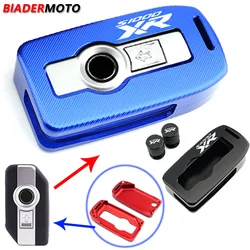 Key Case Cover For BMW S1000XR S 1000 S1000 XR 2021 2022 CNC Key Shell Protection Motorcycle Accessories Valve With Logo S100R