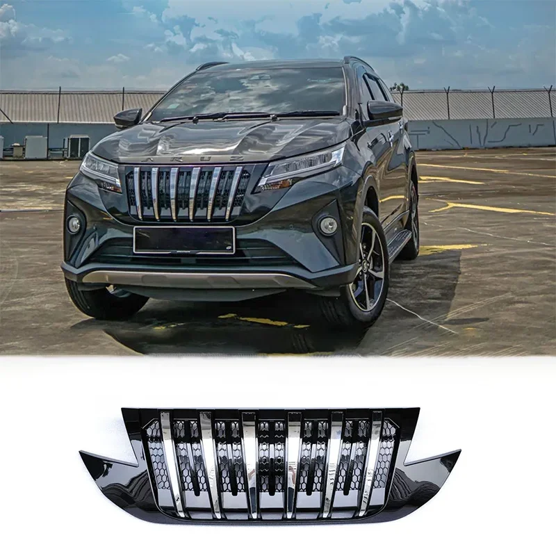 

For 2019 Perodua Aruz Front Bumper Front and Heat Dissipator Grille High Quality ABS Material Car Modification body Kit