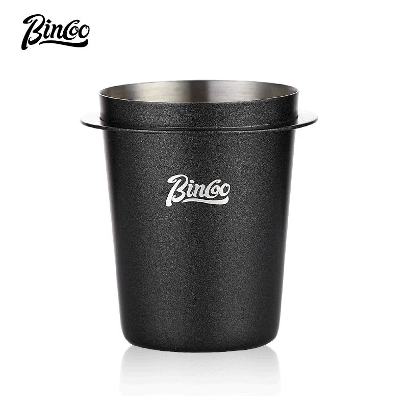 

Bincoo 51-58mm Coffee Dosing Cup Sniffing Mug for Espresso Machine Aluminum Alloy Coffee Powder Cup Feeder Drop Shipping